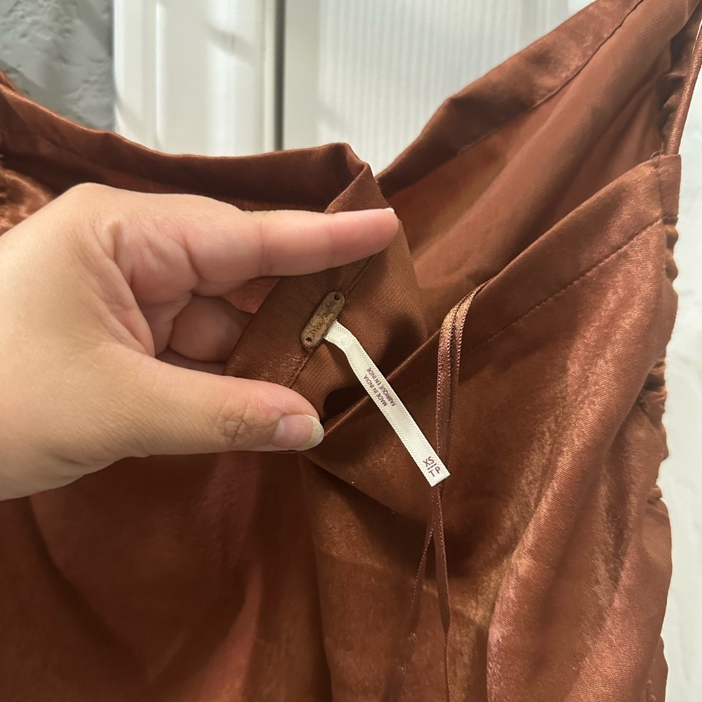 Free People Hattie silky tank size XS - Picture 3 of 5